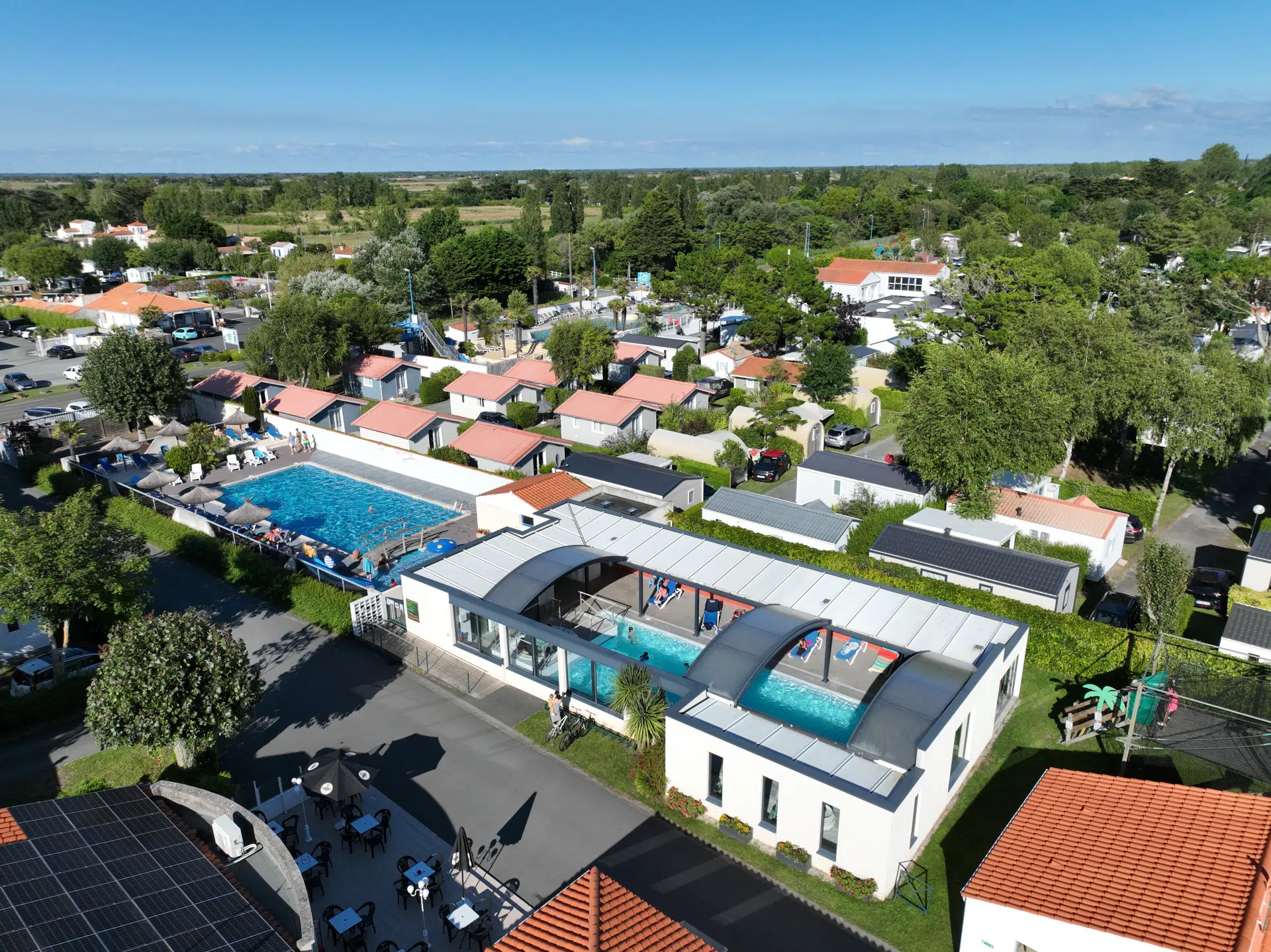 Saint-Jean de Monts campsite with heated swimming pool