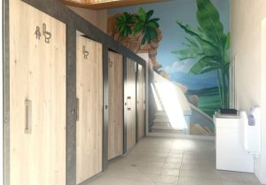 Sanitaires modernes avec tout le confort pour nos campeurs